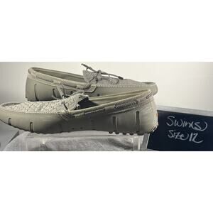 Men's Swims Boat Shoes Gray Casual/Comfort Shoe Size 12